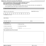 Application Dl Fee Refund Edit Fill Sign Online Handypdf