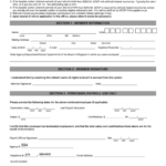 Contribution Refund Application