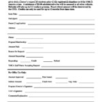 Credit Refund Form UNION COUNTY FAMILY YMCA