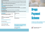 Drug Payment Scheme Application Form Hse Printable Pdf Download