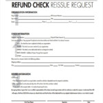 Free 8 Refund Request Forms In Pdf With Check Request Template Word