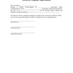 Get Our Image Of Security Deposit Refund Form Template Being A