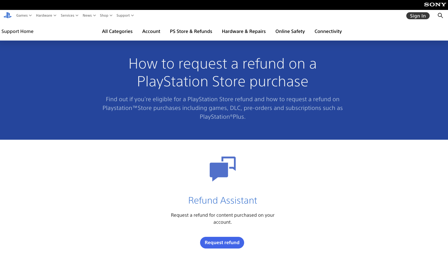 How To Get A Refund From The PlayStation Store The Verge