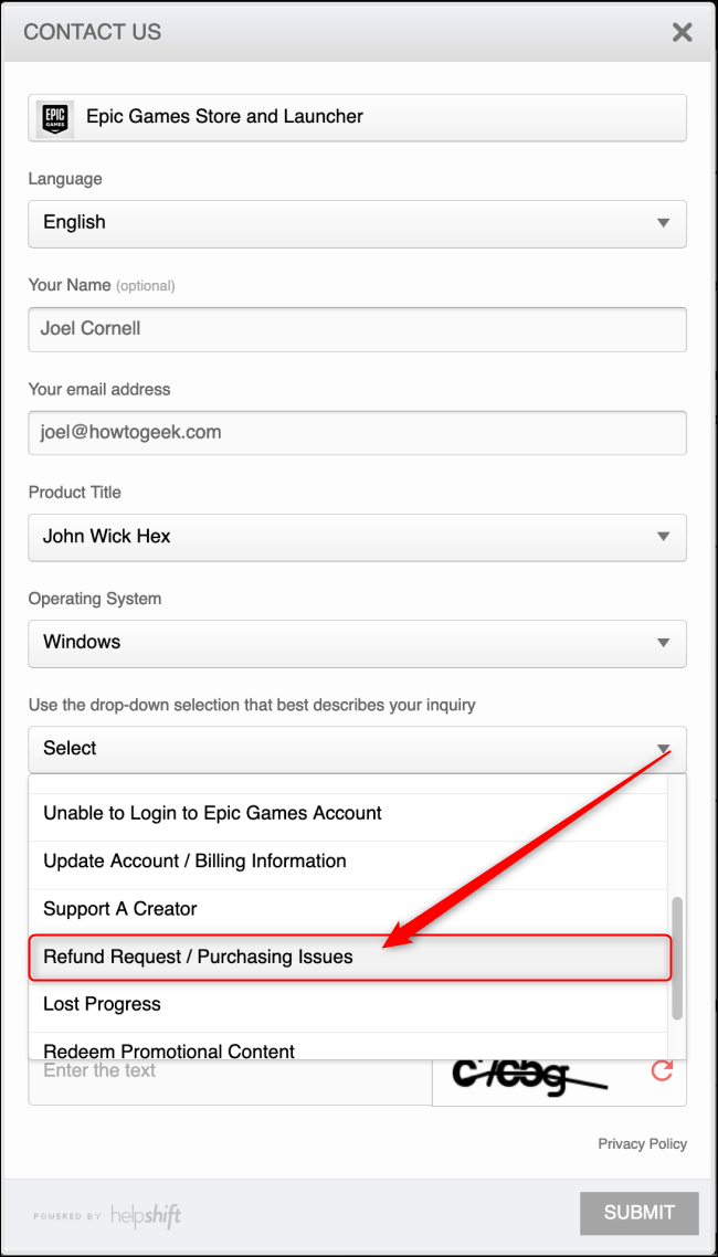 How To Get Refunds For Epic Store Games