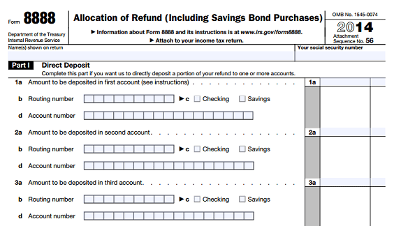 How To Split Your Tax Refund Into Multiple Accounts For Triggering Bank 