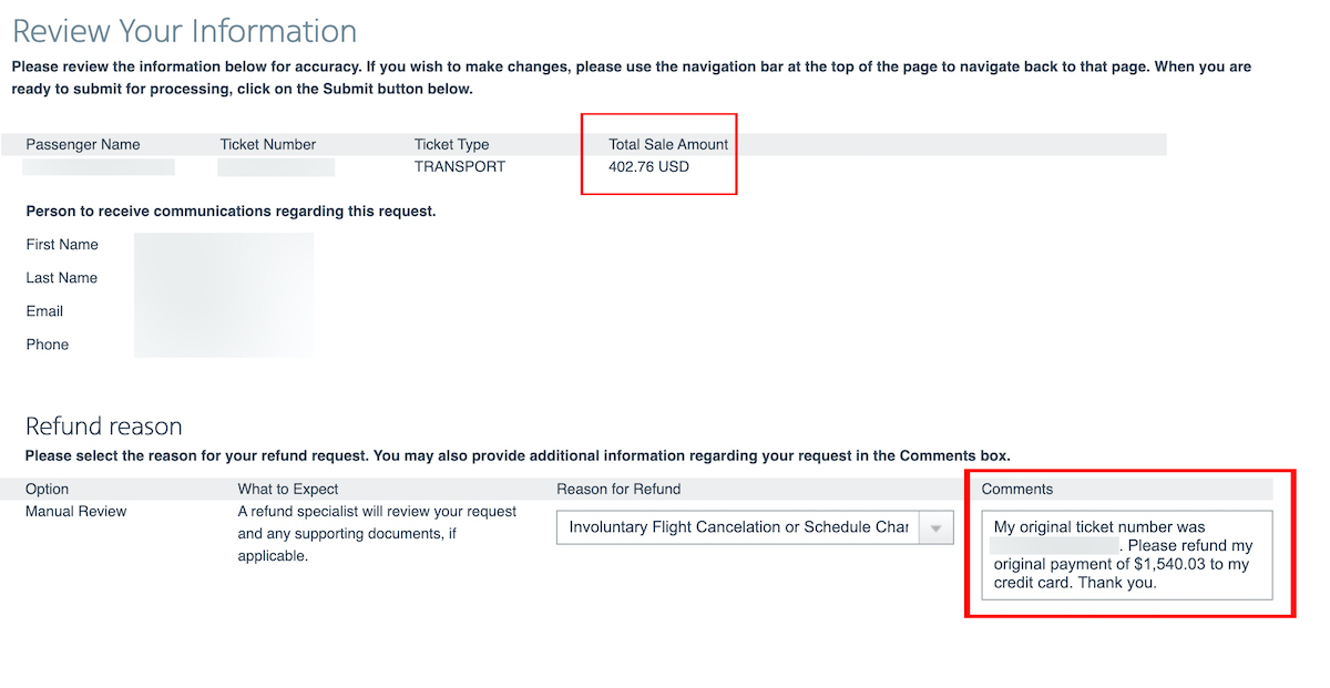 I Was Very Impressed With How American Airlines Handled My Refund