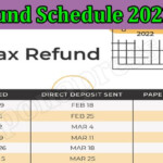 Irs Schedule 2022 Get Update News