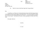 Letter Real Estate Doc Template PdfFiller