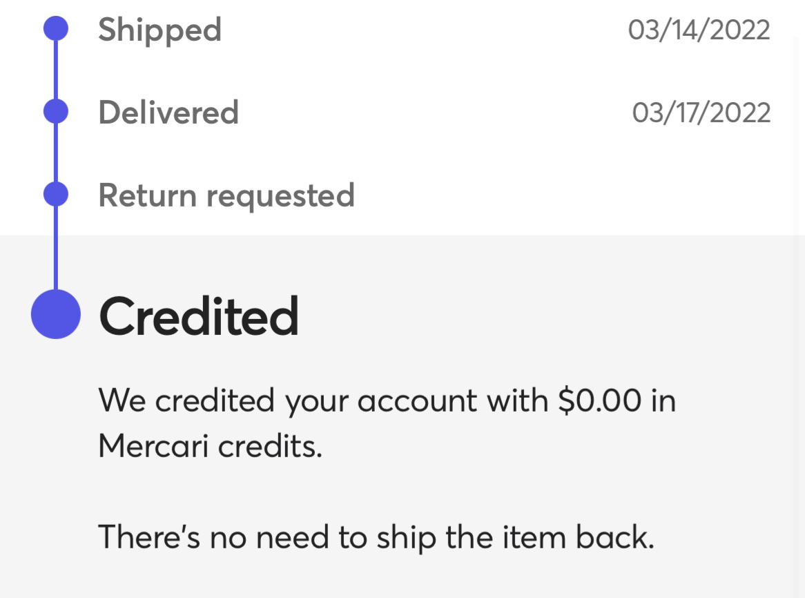 Mercari Refund Issue I ve Contacted Mercari And They Gave No Response