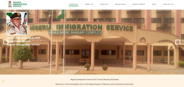 NIS Recruitment 2020 2021 Application Portal Www immigration gov ng 