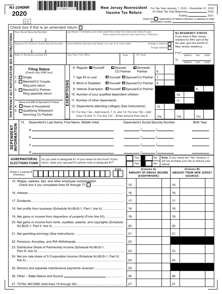 Nj Tax Refund Status Skylasem