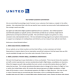 Refund Form United Airlines Business Class Printable Rebate Form