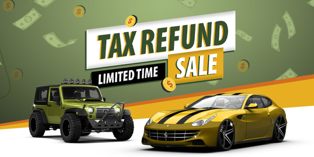 Tax Refund Sale Promotion Tint World