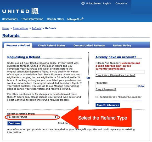 United Airlines Refund For Cancelled Flight RefundProAdvice