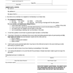 Voluntary Parental Rights Relinquishment Form Fill Out Printable